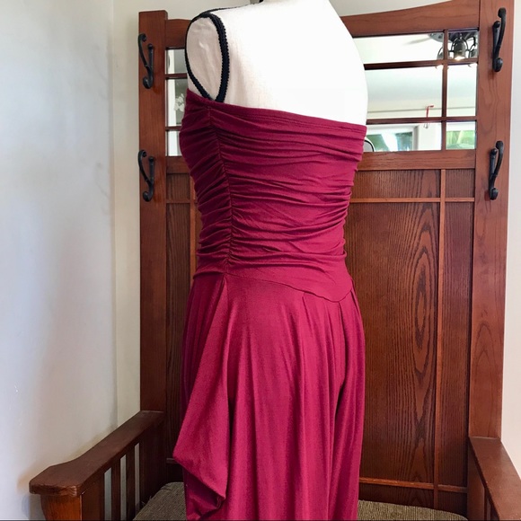 LAST ONE 1X Plus Size Strapless Jumpsuit - Picture 7 of 8